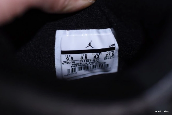 Laser Jordan Air Retro 4 Black CI1184-001 1205